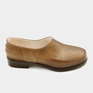 French Recycled Hemp Garden Clogs in Sepia from Gardenheir Women’s Size 37/38